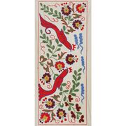 Tapis turc vintage noué à la main 44x96 cm