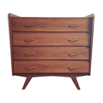 Commode vintage années 50/60 pieds compas