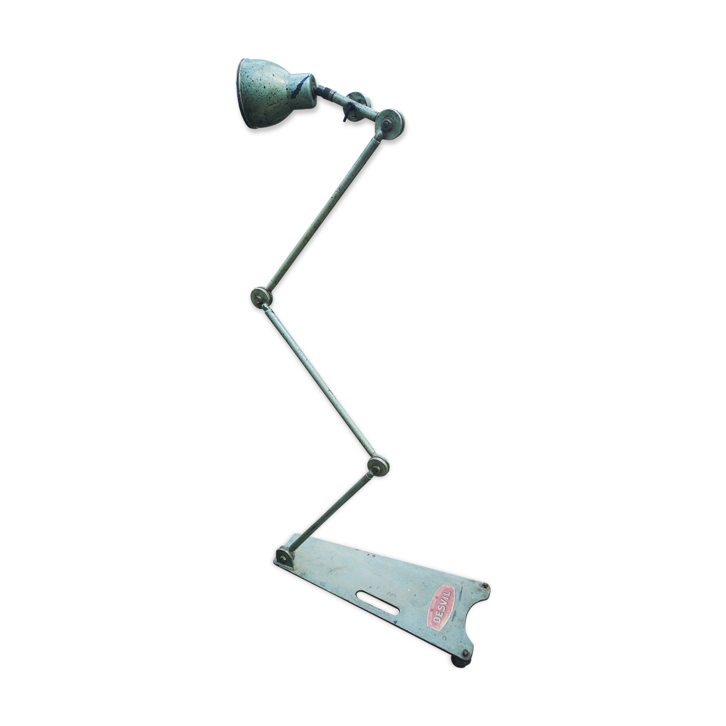 Desvil workshop lamp, 1950.