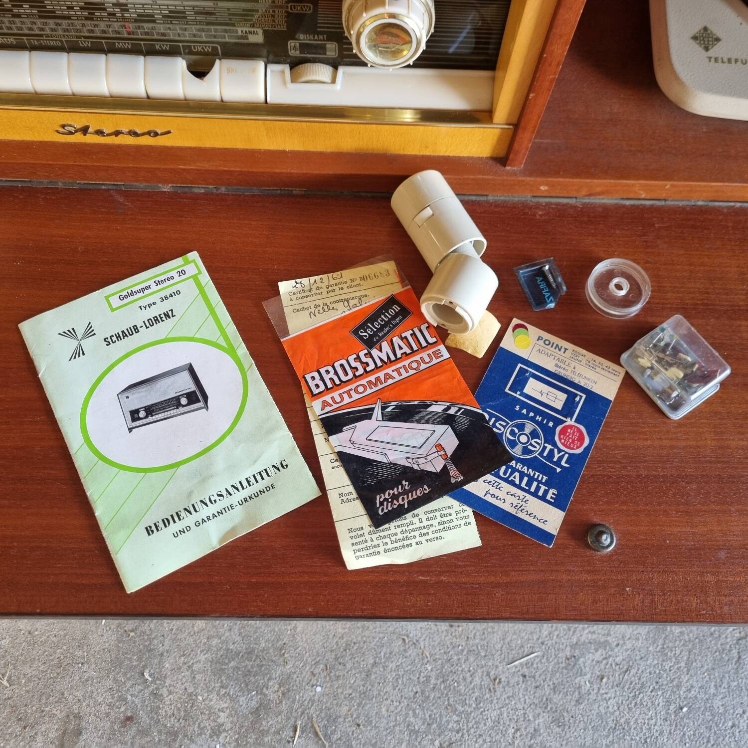 Telefunken hifi cabinet from 1960