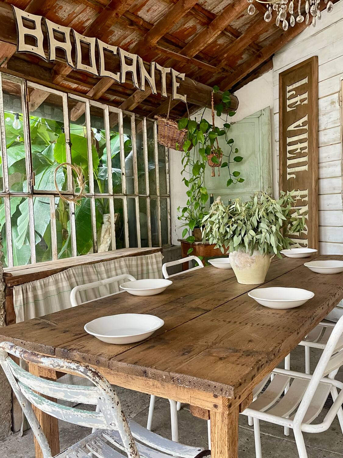 Table de ferme 6/8 personnes