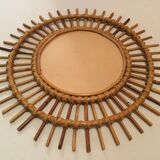 Mirror rattan Sun
