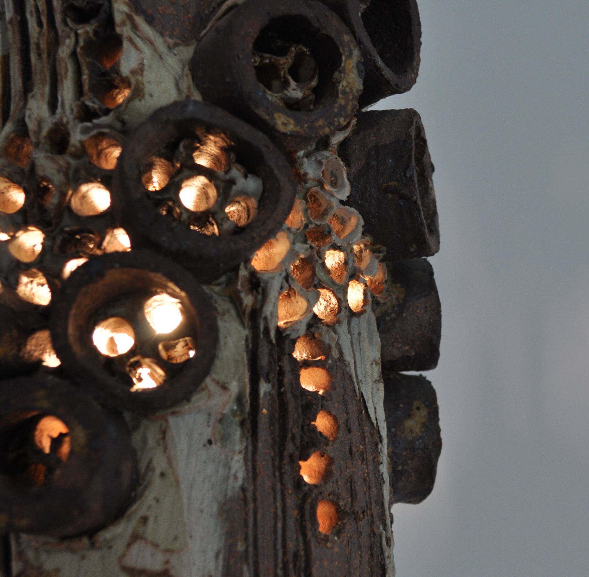 Danish Ceramic Pendant by Bodil Marie Nielsen