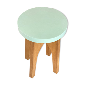 tabouret bois vintage