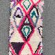 Vintage azilal berber carpet 75x160 cm