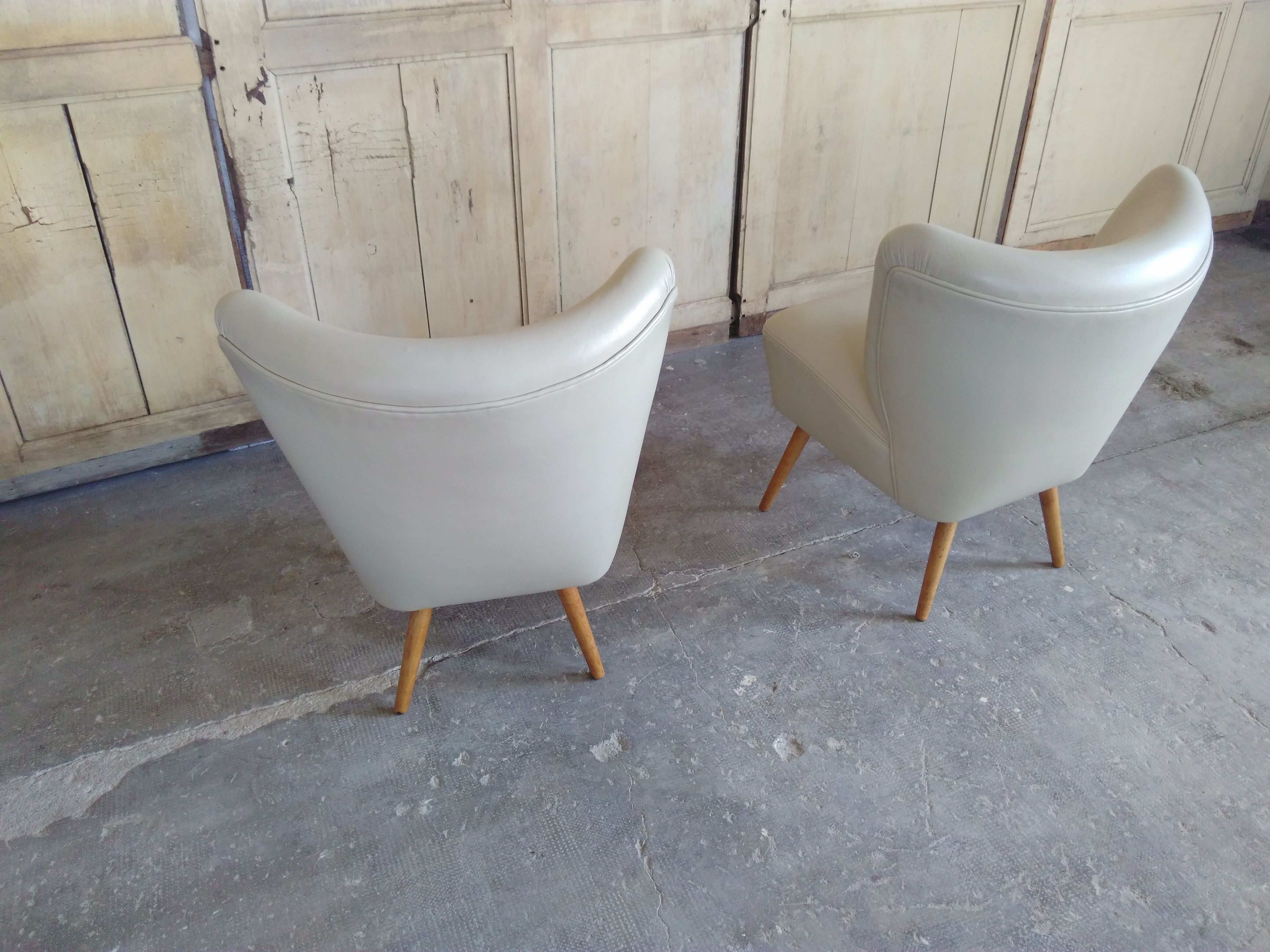 Pair of chairs cocktails 1960