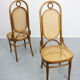 Paire de chaises à manger Thonet 207R vintage