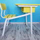 Bureau enfant vintage rénové