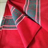 Vintage Basque tablecloth and 12 napkins