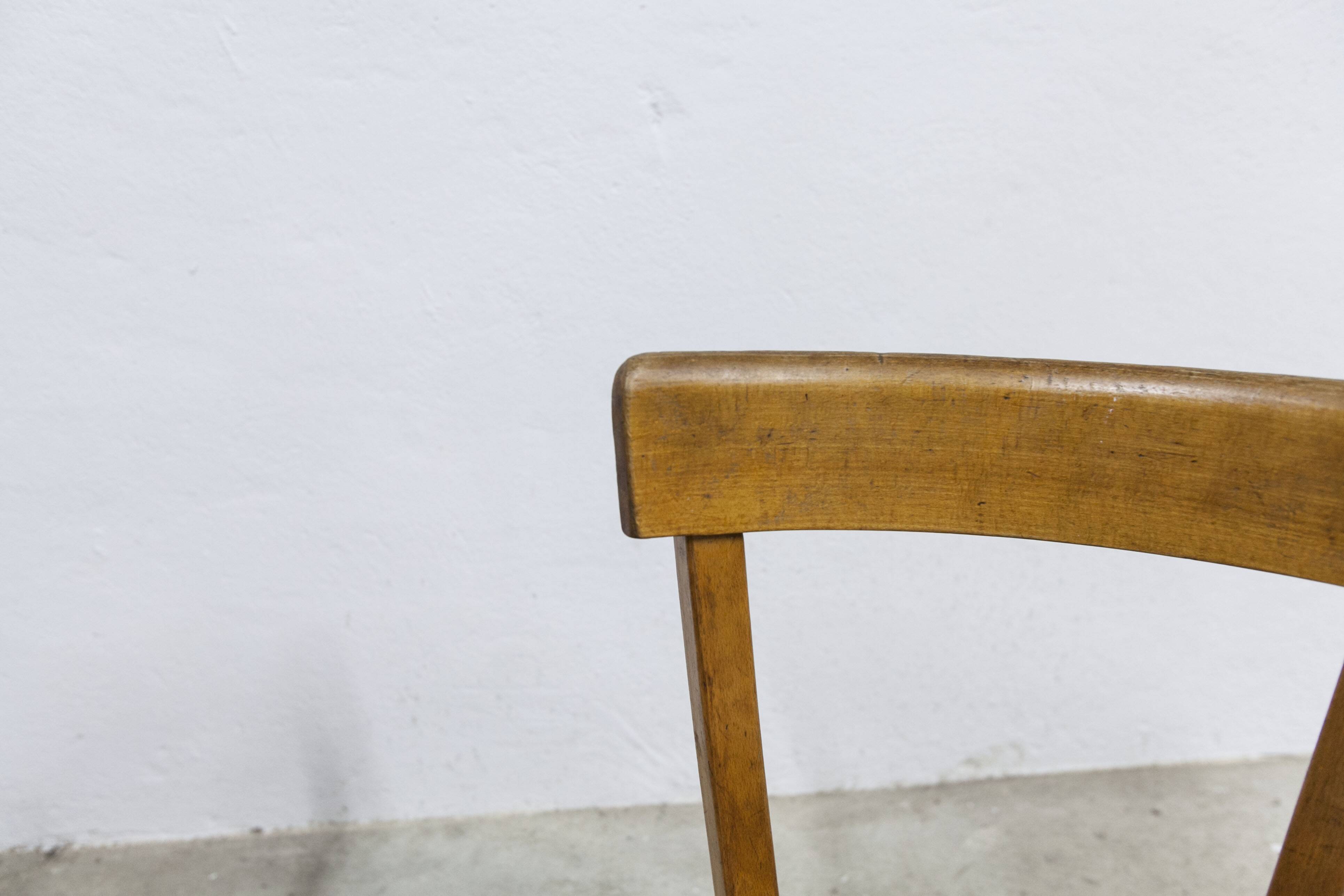 Pair of Baumann model 55 chairs from 1950