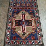 Handmade Afghan Belouch rug 125x80cm