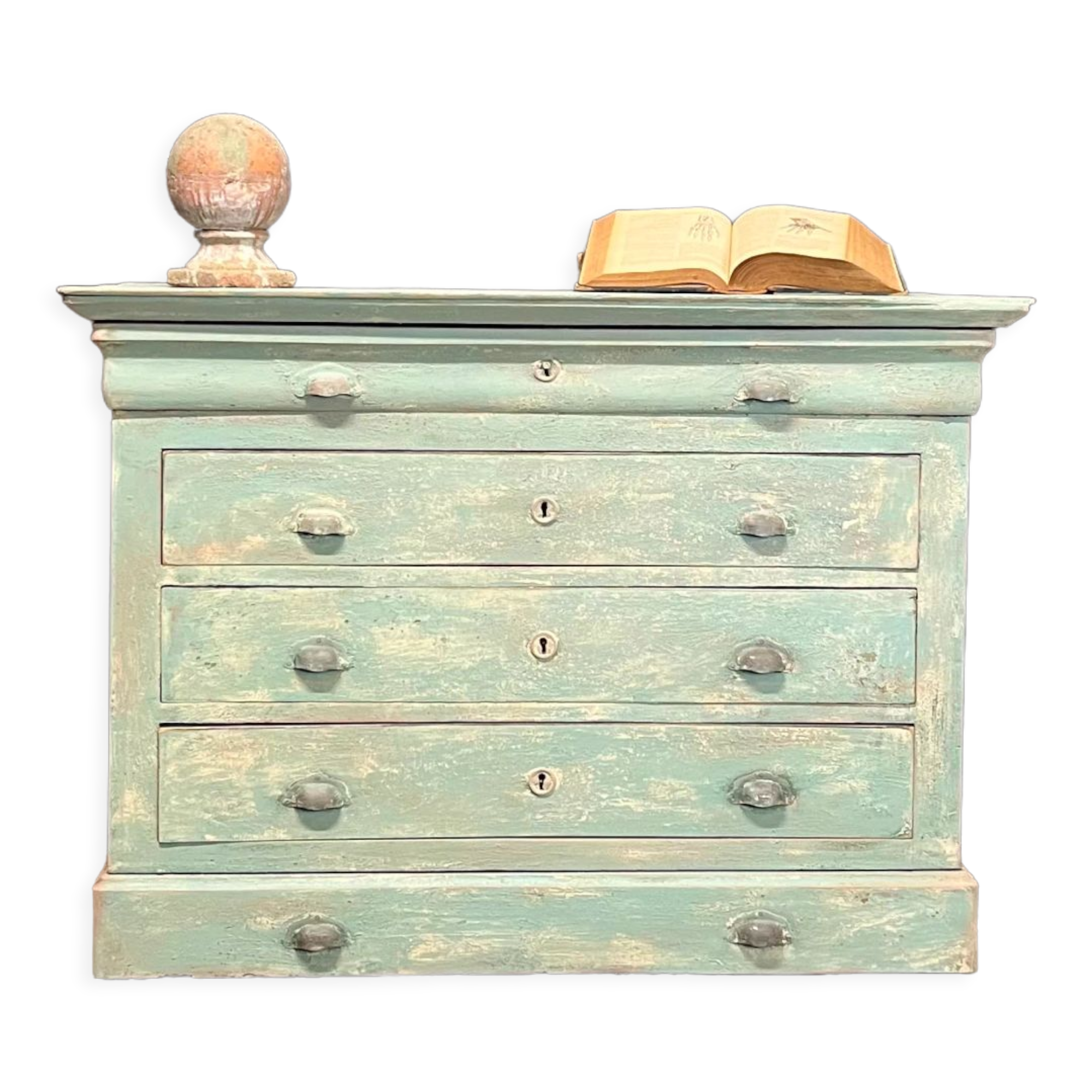 Commode ancienne Louis Philippe patinée