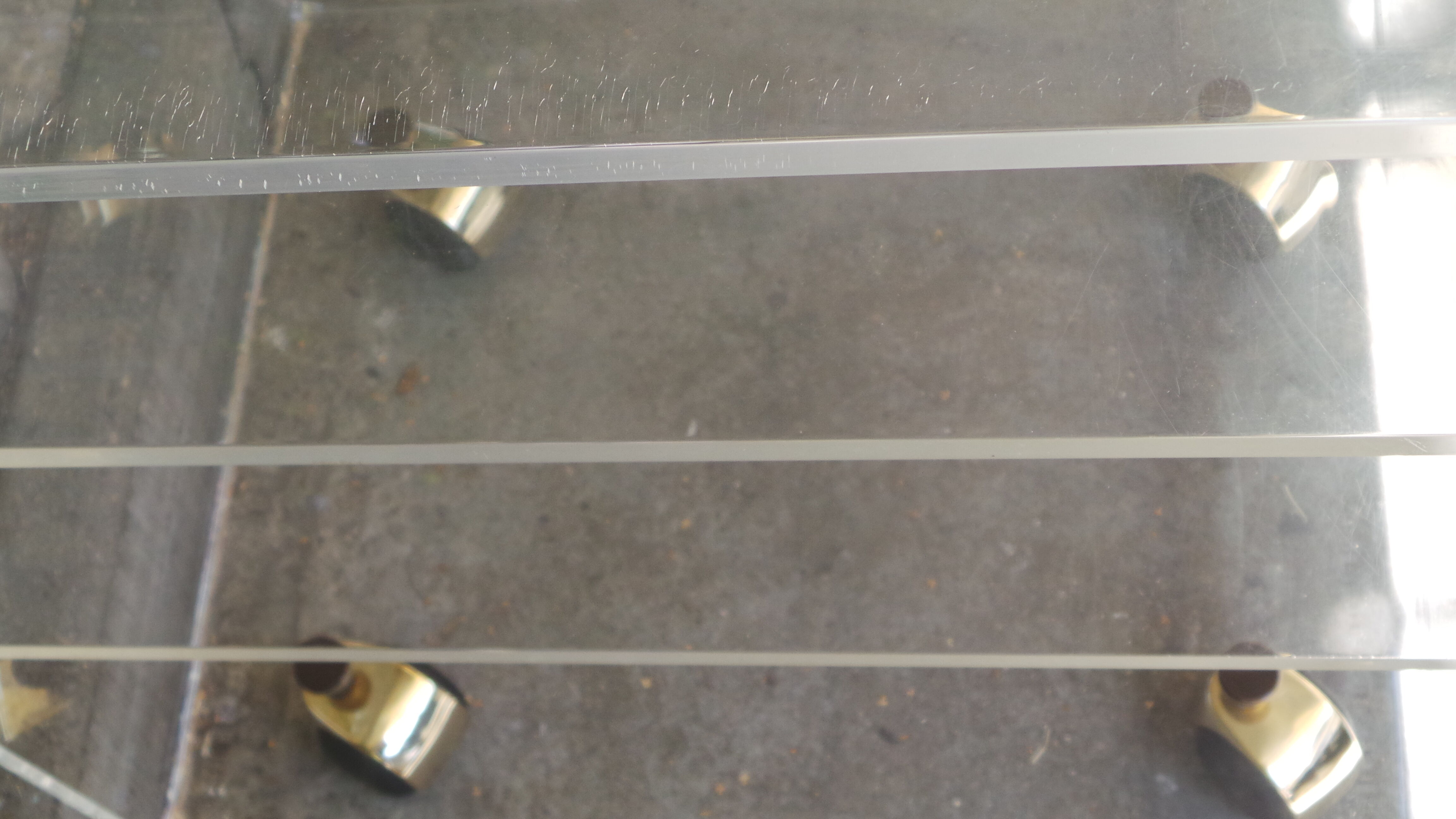 70's Plexiglas wheelchair