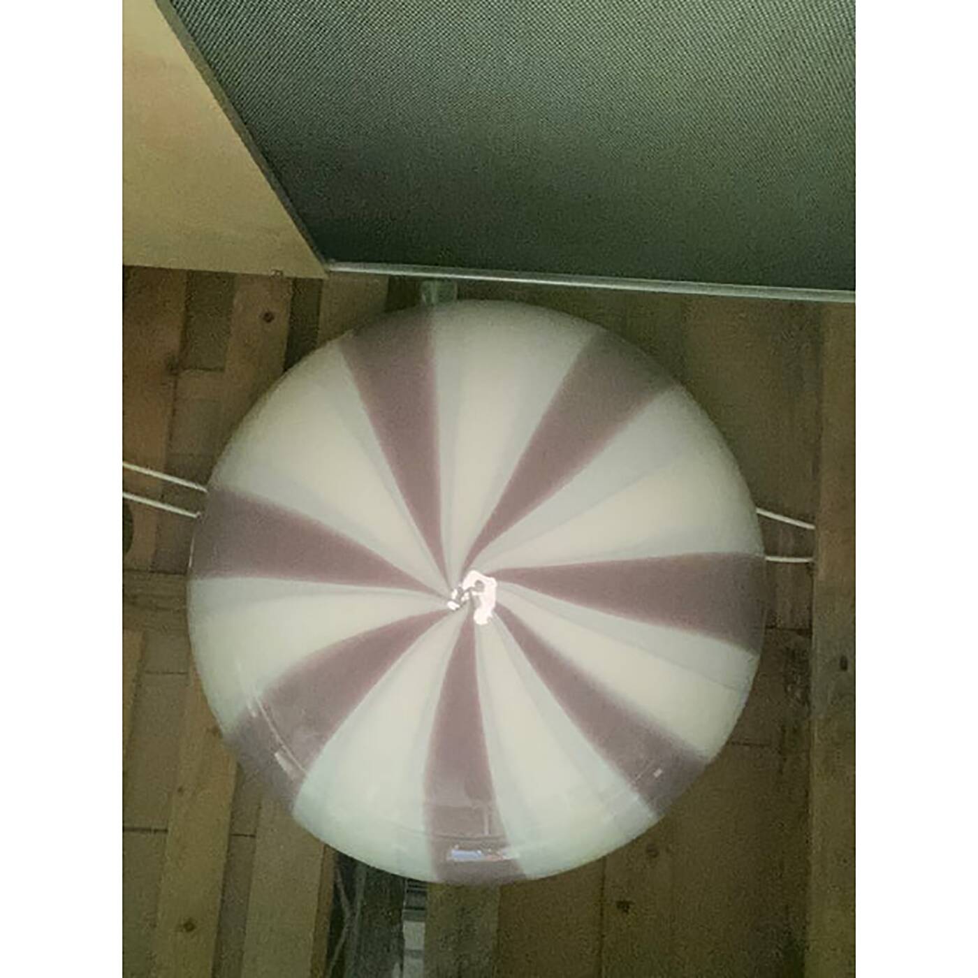 Contemporary Glass Multicolors Pendant Italian