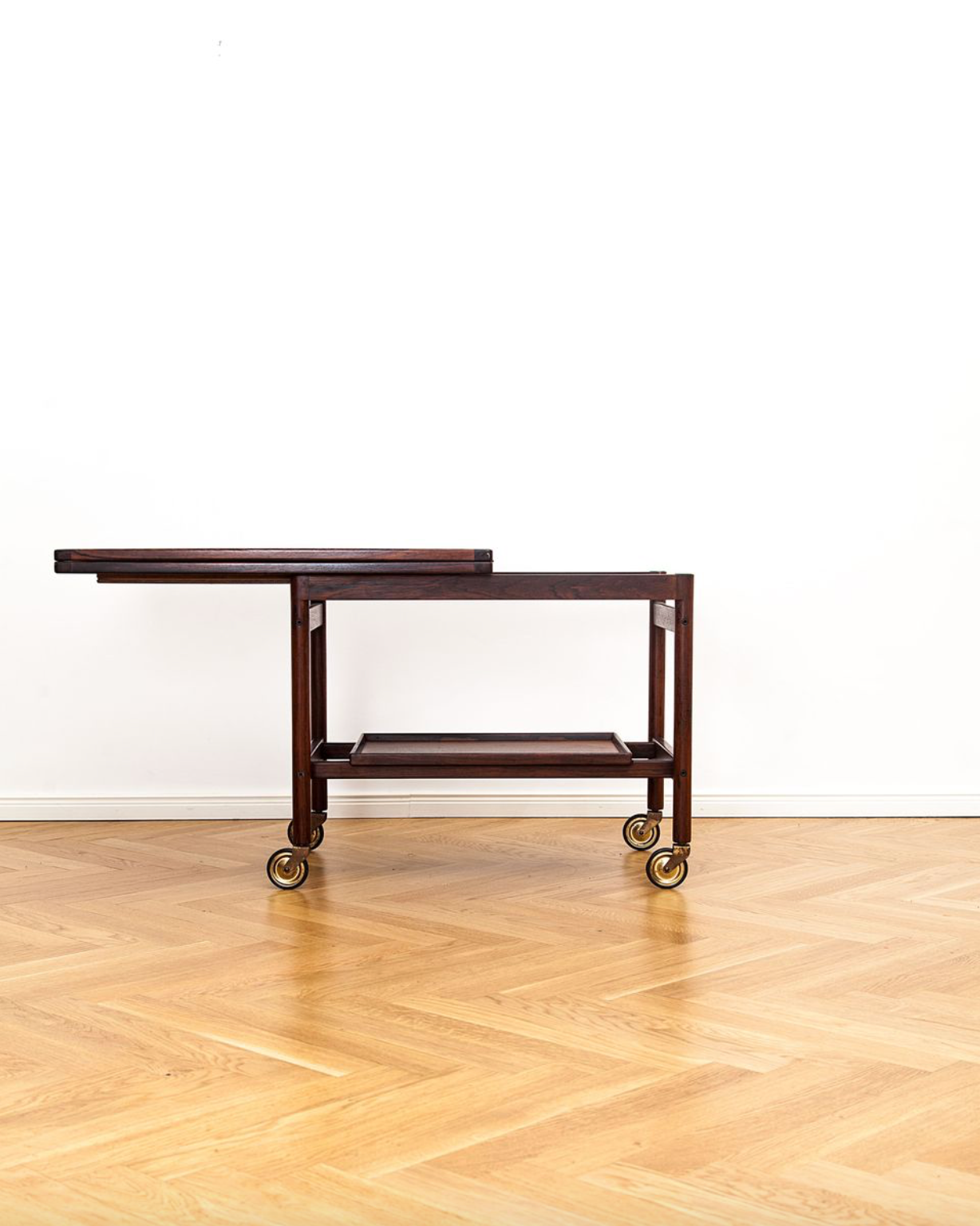 Mid-Century Danish Rosewood Trolley by Kurt Ostervig for Jason Møbler