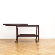 Chariot de mi-siècle palissandre danois par Kurt Ostervig pour Jason Møbler