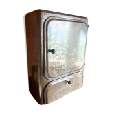 Armoire à pharmacie industrielle 1950-1960