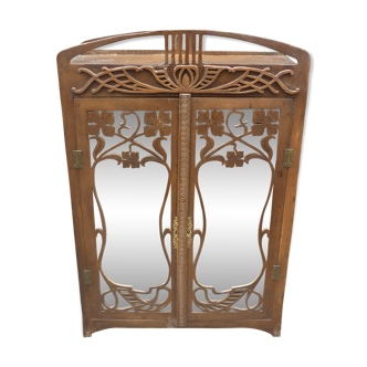 Armoire art nouveau, école de Nancy