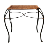 Table d'appoint en fer forgé