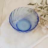 Set of 2 small Duralex blue bowls