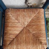 4 vintage mulched chairs