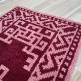 Pure Wool Rug 70s – 126x57cm