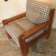 Vintage pine chair style Swedish chalet 1960-1980