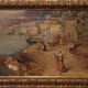 Oil painting on canvas by Salvatore Balsamo (Naples 1894-1922)