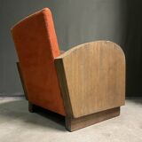 Fauteuil de salle art déco des années 1920