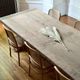 Monastery table in solid old oak – SUN 400 by 120 cm
