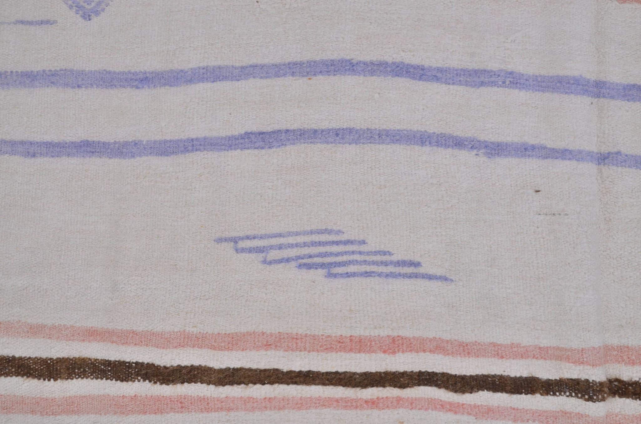 Tapis surdimensionné en chanvre anatolien sku 3673