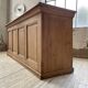 2m pine counter or central island with storage