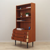 Teak bookcase, Danish design, 1970s, production: Denmark