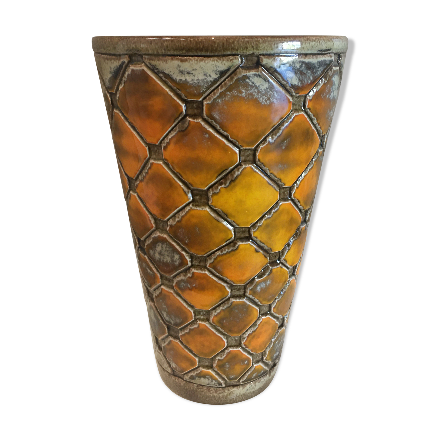 Large vintage vase "The Perigourdine Pottery"