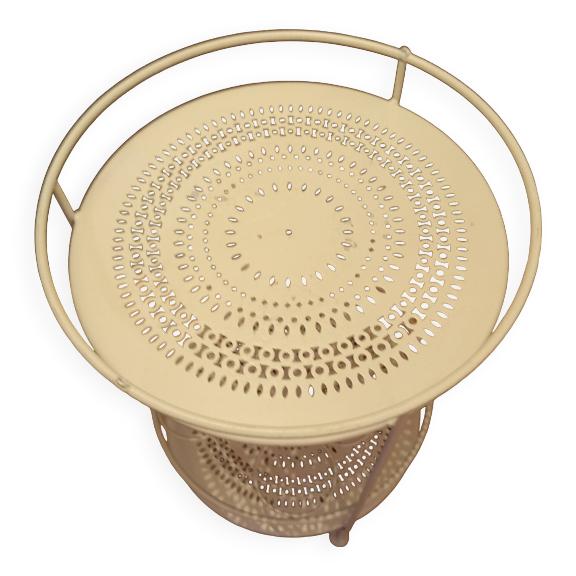 Wrought iron bar desk