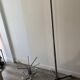 Chrome coat rack