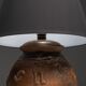 Handcrafted ceramic table lamps, France, 20th century