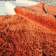 Terracotta and ecru Moroccan Mrirt rug 300x200 cm – abstract pattern