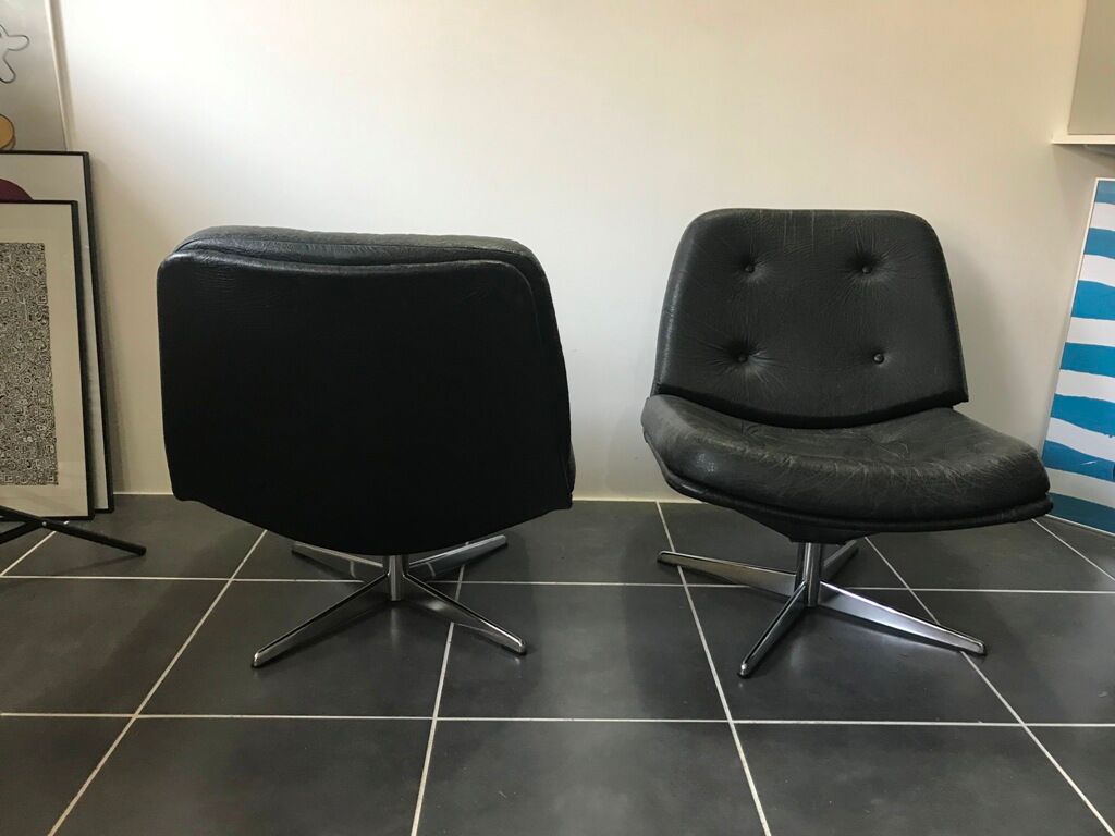 Pair of vintage 60s skai swivel heaters