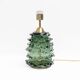 Paire de lampes de table en verre de Murano Rostrato vert