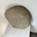Stone sculpture 1950 face