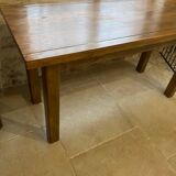 Solid wood table