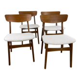 Set of 4 Schionning Elgaard chairs