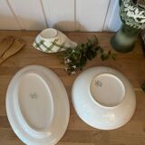 Set of dishes Moulin des loups