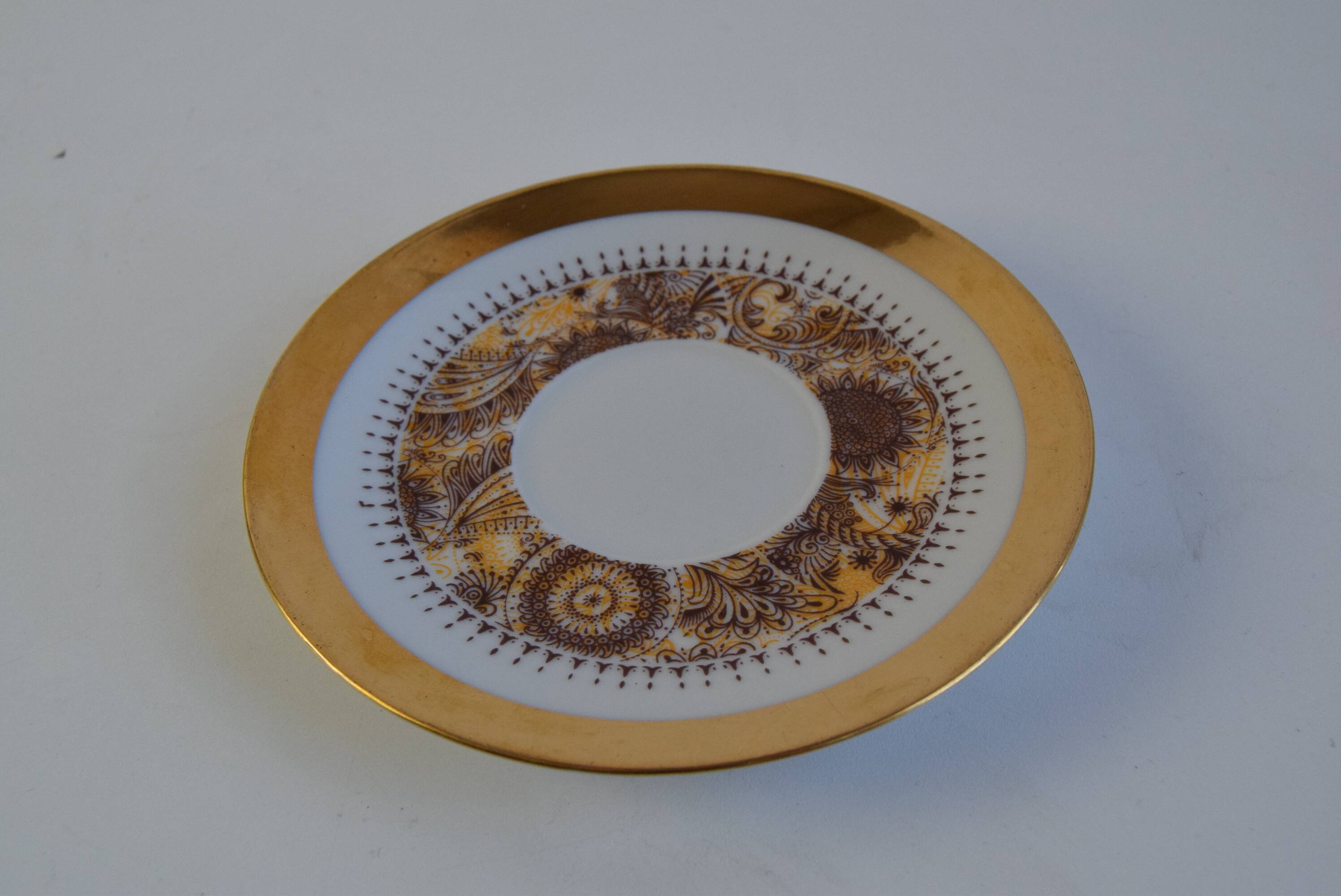 Set of six Cups and Saucers by Epiag 1950