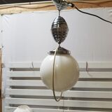 Vintage globe suspension with lower mount - 50s/60s