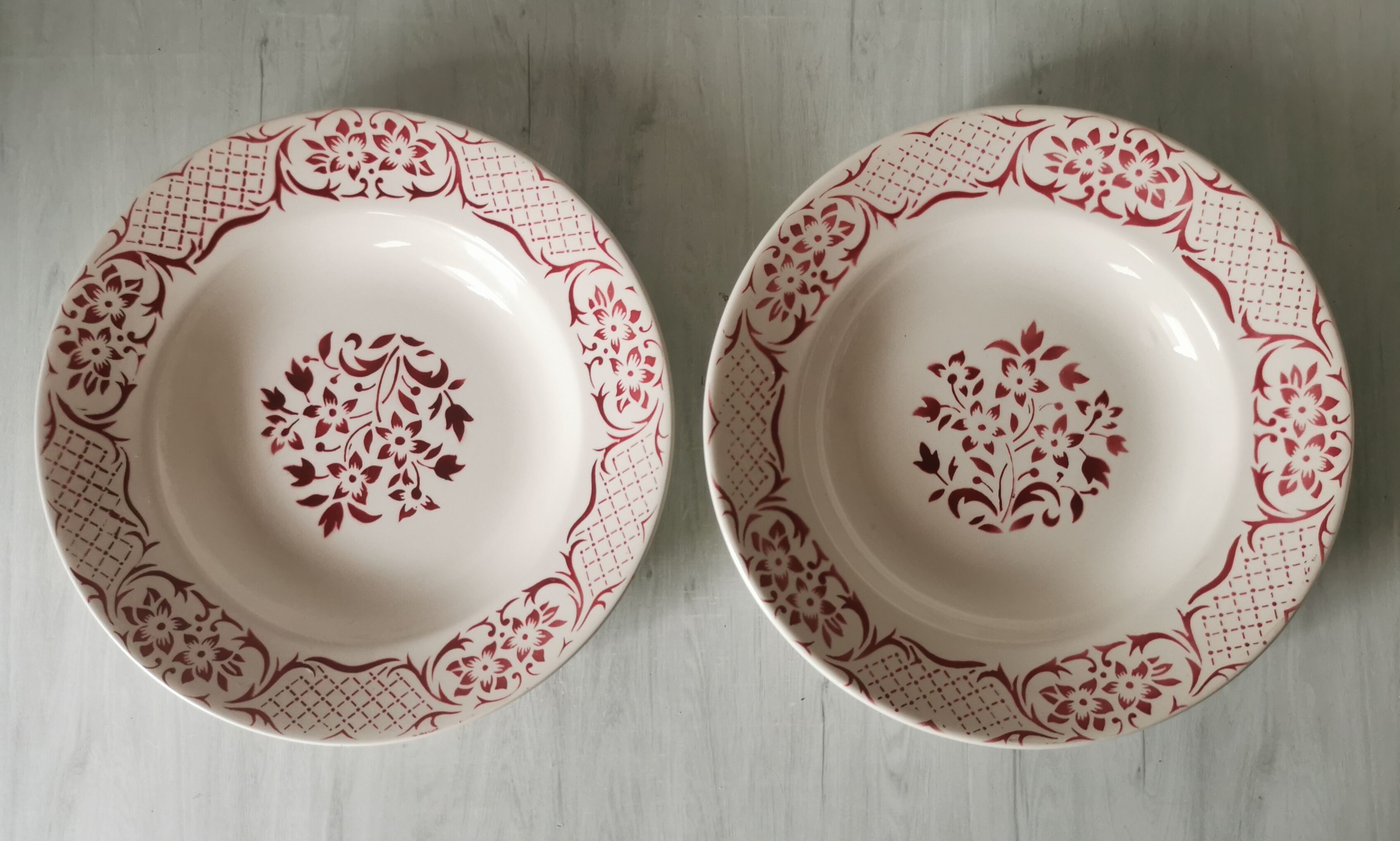Assiettes creuses Versailles