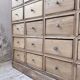 XL 1950 pine workshop cabinet with drawers