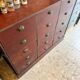 Workshop trade furniture patina red patina