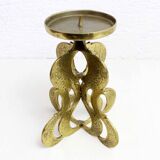 Bronze candlestick by Guiseppe Gallo 1960